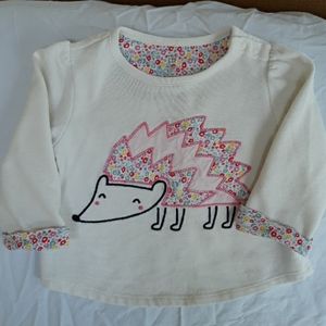 Hedgehog shirt with matching reversible jacket